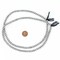 The Bead Chest Silver Round Sphere Beads 6mm, Full Strand of Quality Metal Spacers for DIY Jewelry Design